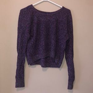American Eagle Crop Knit Sweater